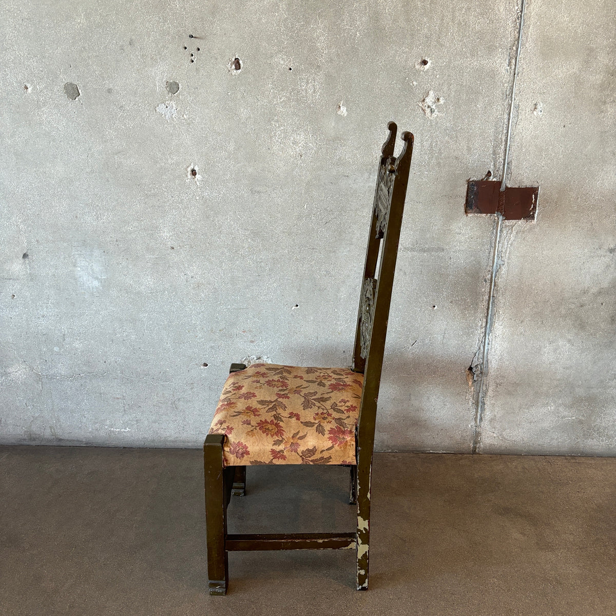19th Century Gothic Italian Throne Chair