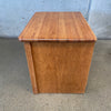 Post Modern John Boyd Designs Solid Oak Highboy Nightstand Circa 1980