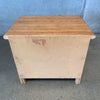 Post Modern John Boyd Designs Solid Oak Highboy Nightstand Circa 1980