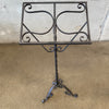 Antique Wrought Iron Music Stand Art Deco / Spanish Revival