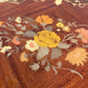 Antique Italian Musical Box Tea Table Marquetry