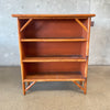 Vintage Bamboo Bookcase