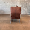 Vintage Leather Lounge Chair By Gerard Van Den Berg Fu Label