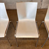 Set of Four "Chairik" Stacking Danish Chairs By Erik Magnussen