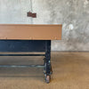 Vintage Industrial Rolling Table