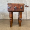 Antique Early 20th Century Maple Butcher Block Table Circa 1930