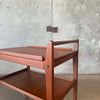 Mid Century Teak Tea Cart By Erik Gustafssons