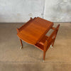 Mid Century Teak Tea Cart By Erik Gustafssons