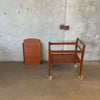 Mid Century Teak Tea Cart By Erik Gustafssons