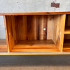 Designer Solid Walnut & Rosewood Medra Cabinet By Gabriella Bellon