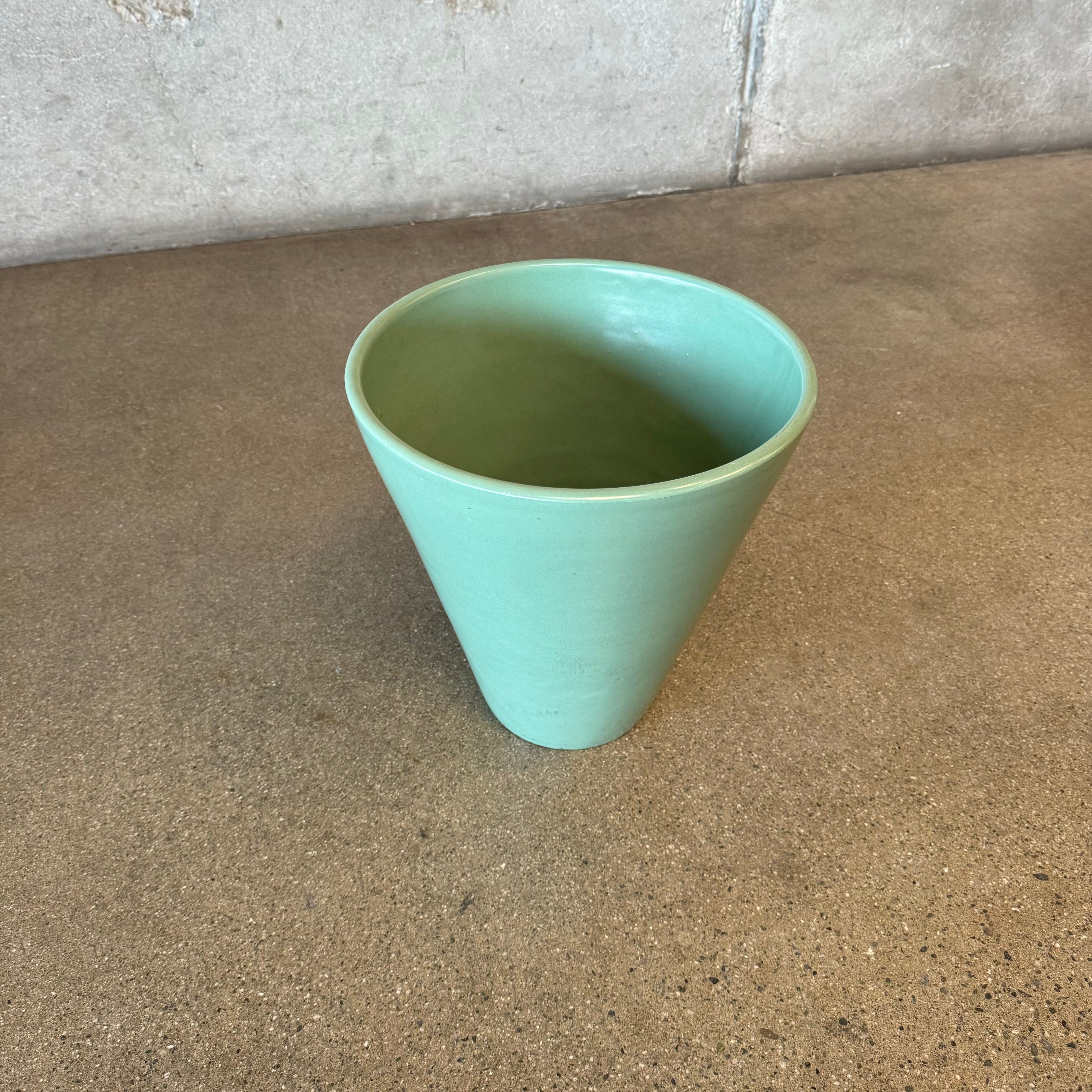 cone planter pot Vintage Bauer Cone Planter in Mint