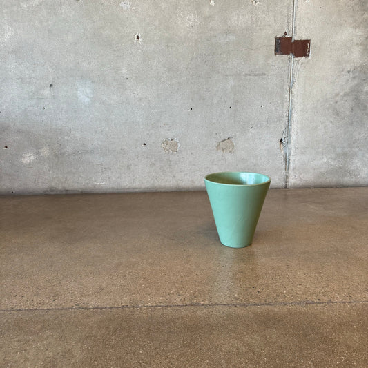 Vintage Bauer Cone Planter in Mint