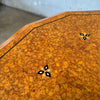 Tessellated Burl Wood with Inlay Center Table