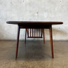 Vintage Mid Century Modern Solid Walnut Coffee Table by Arthur Umanoff