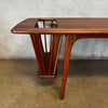 Vintage Mid Century Modern Solid Walnut Coffee Table by Arthur Umanoff