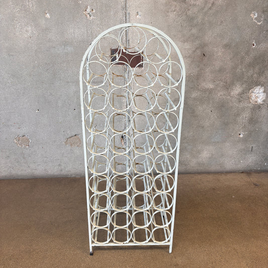 Mid Century Modern Arthur Umanoff 39 Bottle Wine Rack