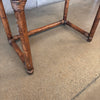 Vintage Rattan Dressing Table with Glass Shelf