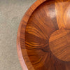 Vintage Danish Modern Teakwood Bowl By Dansk