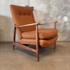 Mid Century Modern Walnut Lounge Chair