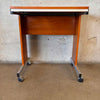 Danish Modern Teak Computer Desk / Accent Table