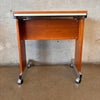 Danish Modern Teak Computer Desk / Accent Table