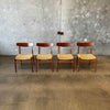 Set of 4 Hans Wegner Ch 23 Dining Chairs For Carl Hansen