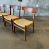 Set of 4 Hans Wegner Ch 23 Dining Chairs For Carl Hansen