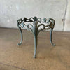 Pair of Vintage Outdoor Cast Aluminum Side Table Bases