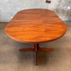 MCM Danish Denmark Walnut Dining Table Set With 4 Chairs by Moreddi