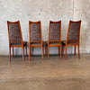 MCM Danish Denmark Walnut Dining Table Set With 4 Chairs by Moreddi