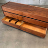 Mid Century Modern Walnut Dresser 6 Drawer Dillingham 1960's