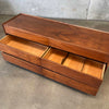 Mid Century Modern Walnut Dresser 6 Drawer Dillingham 1960's