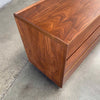 Mid Century Modern Walnut Dresser 6 Drawer Dillingham 1960's