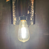 Industrial Light Made From Antique Sewing Machine