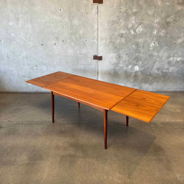 Mid Century Teak Dining Table By Gudme Moblefabrik, Denmark Circa 1965