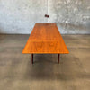 Mid Century Teak Dining Table By Gudme Moblefabrik, Denmark Circa 1965