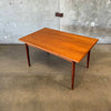 Mid Century Teak Dining Table By Gudme Moblefabrik, Denmark Circa 1965