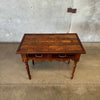 Marvin E. Yonker Studio Crafted Rosewood & Mahogany Entry Table Circa 1982