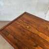 Marvin E. Yonker Studio Crafted Rosewood & Mahogany Entry Table Circa 1982