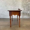 Marvin E. Yonker Studio Crafted Rosewood & Mahogany Entry Table Circa 1982