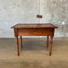 Marvin E. Yonker Studio Crafted Rosewood & Mahogany Entry Table Circa 1982