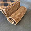 MacKenzie Childs Wicker Rattan Breakfast Bed Tray With Bell