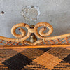 MacKenzie Childs Wicker Rattan Breakfast Bed Tray With Bell