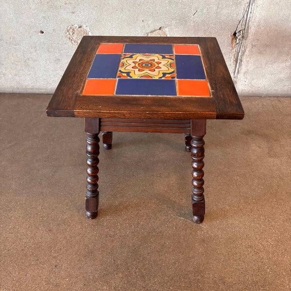 Vintage California Tile Table