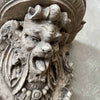 Antique Gothic Plaster Sconce