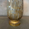 Mid Century Modern Gold Ceramic Lamp