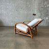 Mid Century Rattan Lounge Chair