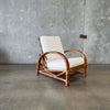 Mid Century Rattan Lounge Chair