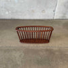 Mid Century Arthur Umanoff Walnut Magazine Holder Rack