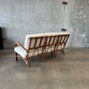 Mid Century Rattan Sofa